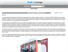 Tablet Screenshot of guide-lavage.com